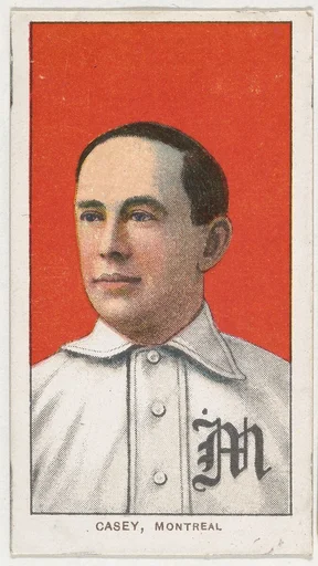 Casey, Montreal, Eastern League, from the White Border series (T206) for the American Tobacco Company