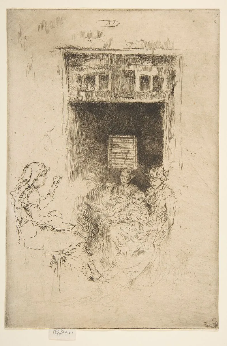 Bead Stringers — James McNeill Whistler