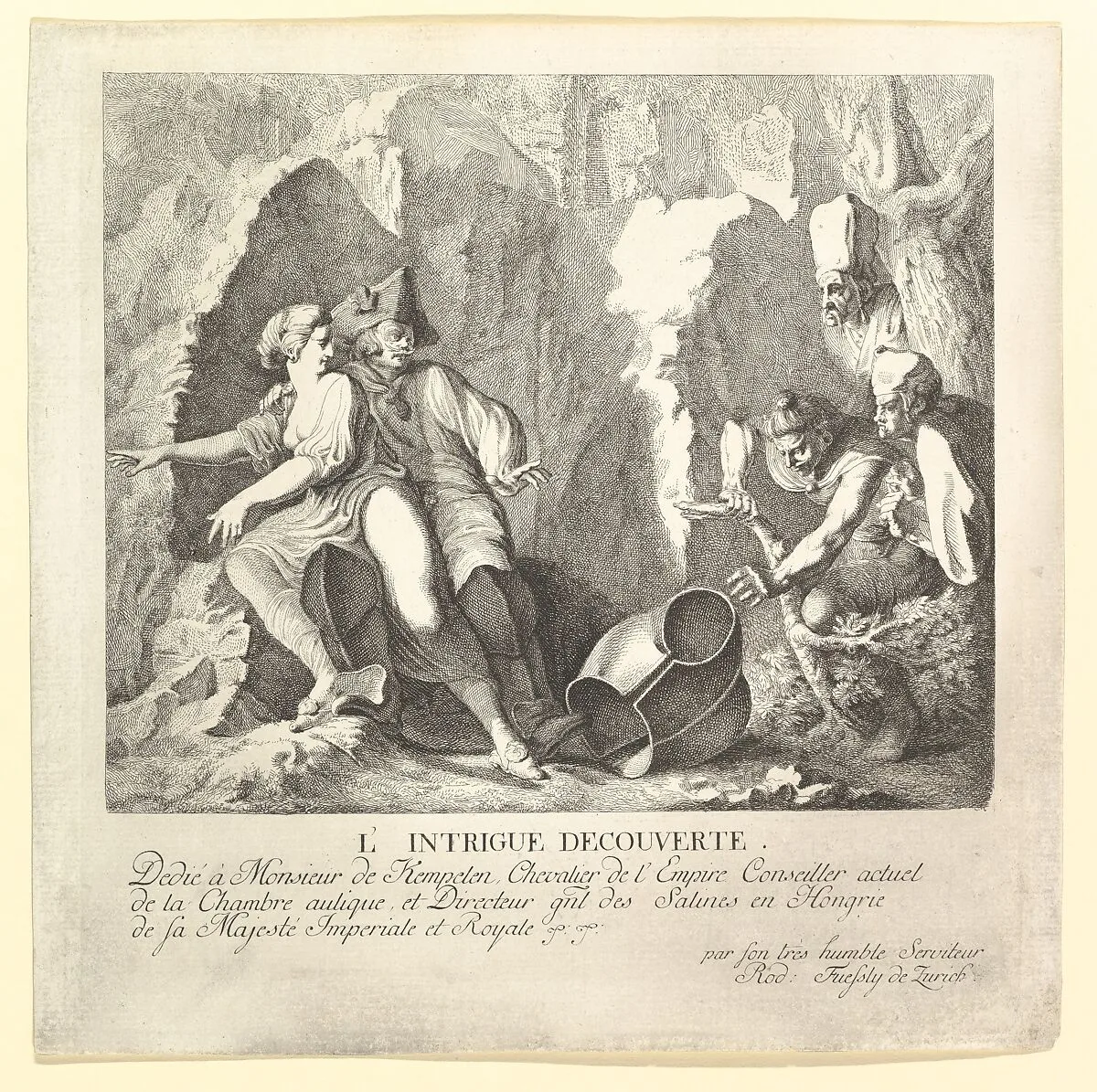 L'intrigue découverte — Rudolf Füssli