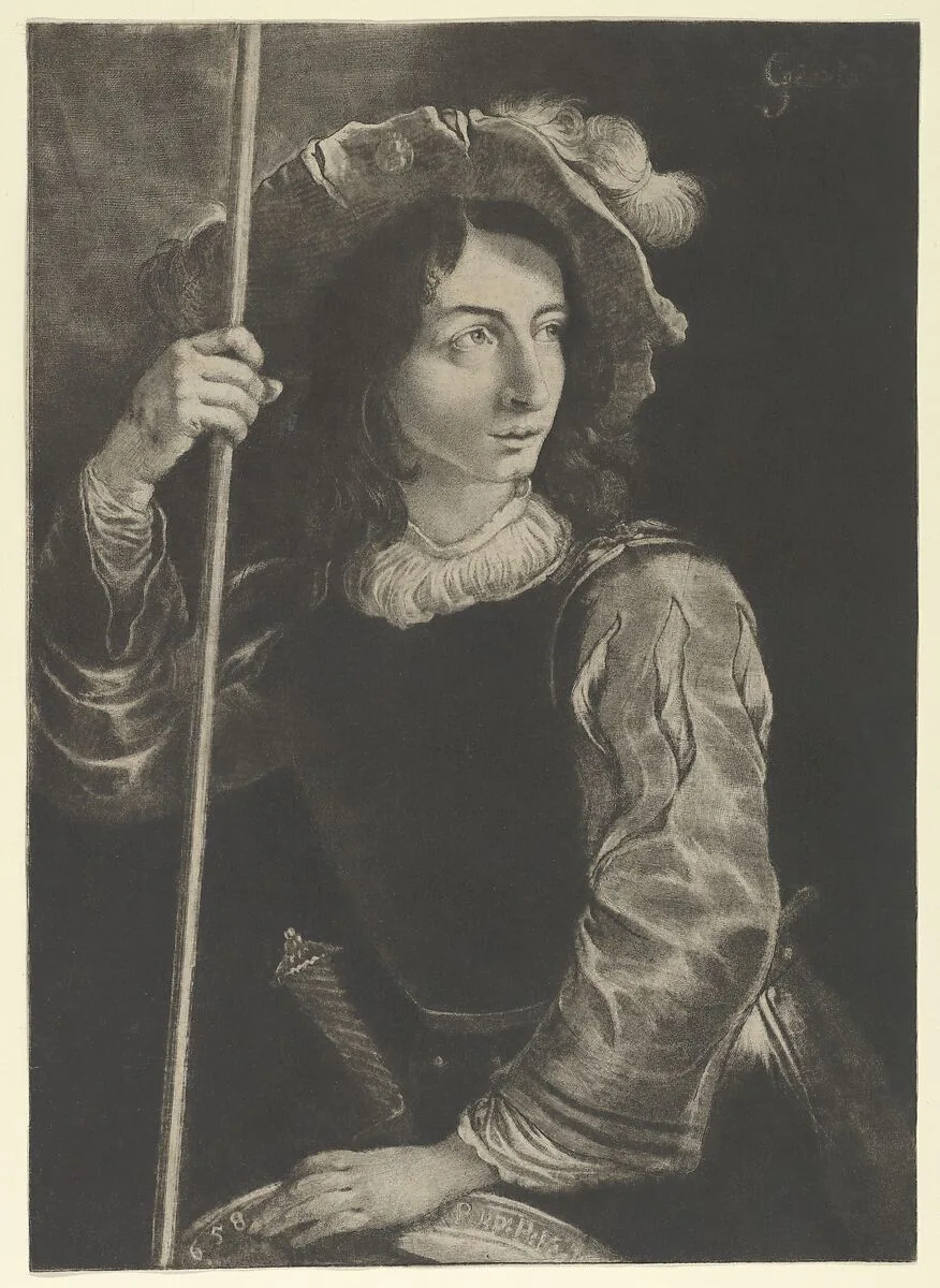 The Great Lansquenet or Standard Bearer — Prince Rupert of the Rhine|Pietro Muttoni, called della Vecchia