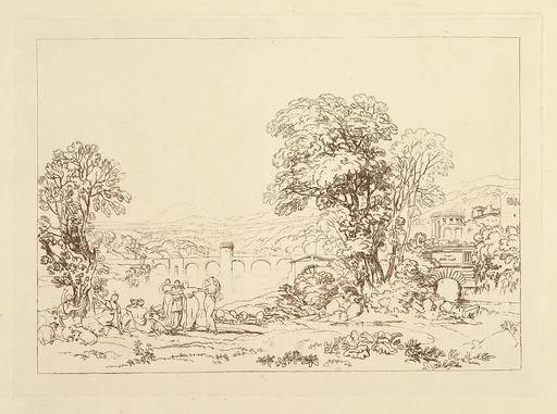 Apuleia in Search of Apuleius (unpublished plate, Liber Studiorum)