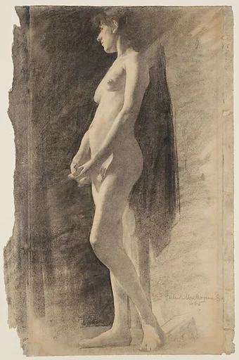 Standing Female Nude
