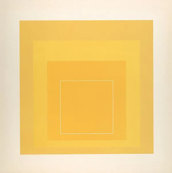 Proof for White Line Square series — Josef Albers|Gemini G.E.L.|Kenneth E. Tyler