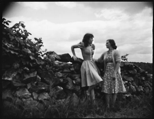 [Sage Fuller with Joan Tompkins]