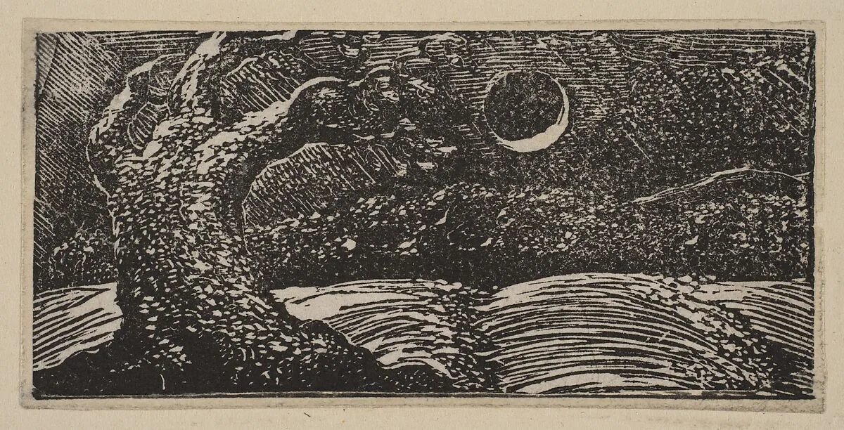 Blasted Trees and Flattened Crops, from Thornton's "Pastorals of Virgil" — William Blake|Robert John Thornton|Virgil