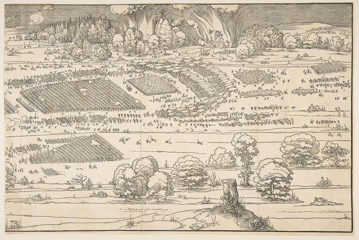 The Siege of a Fortress — Albrecht Dürer