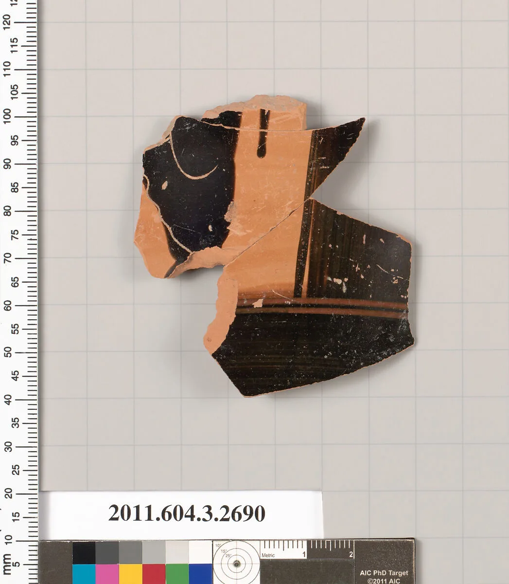 Terracotta fragment of an oinochoe (jug) — Unknown