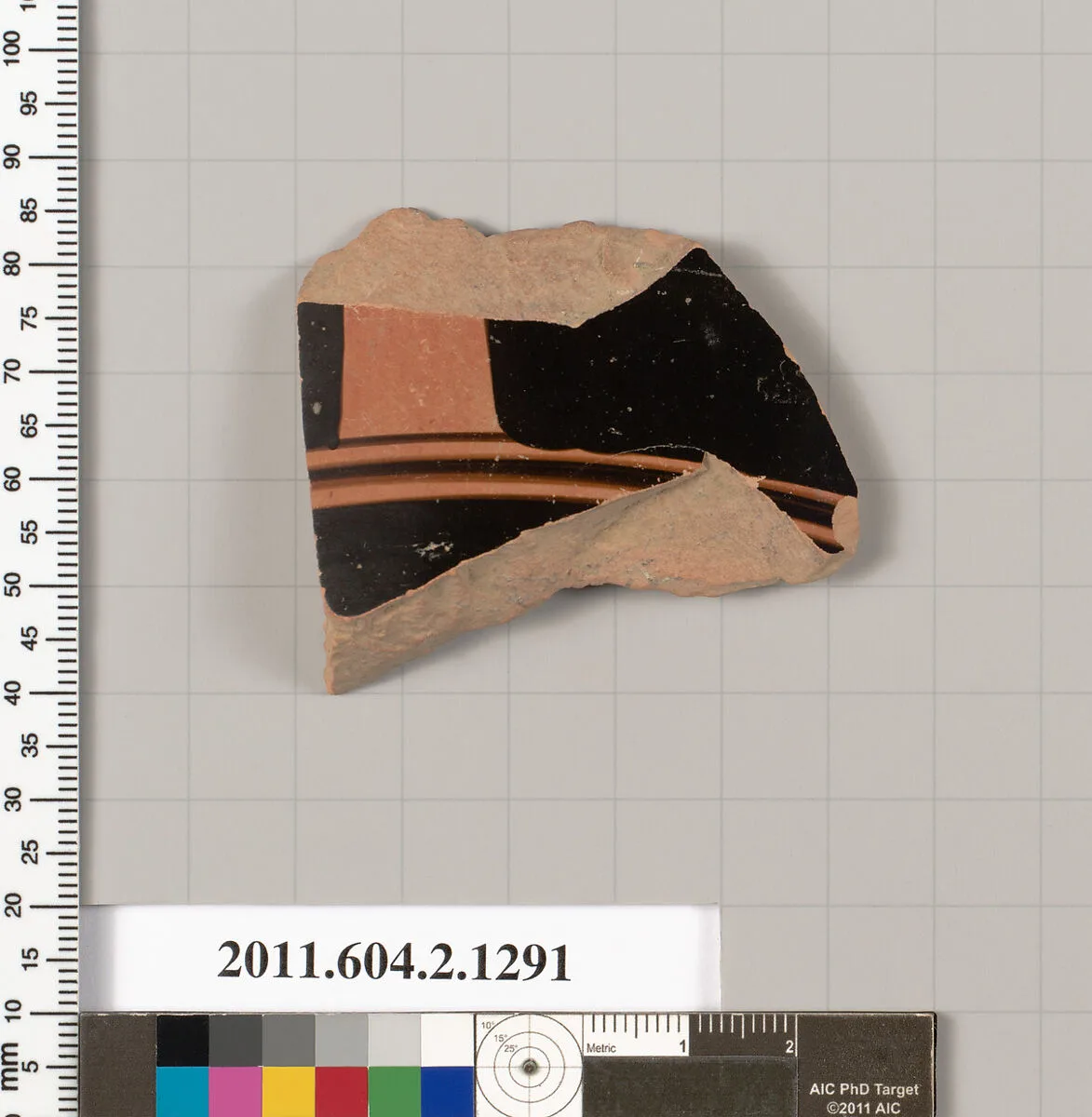 Terracotta fragment of a skyphos (deep drinking cup) — Unknown