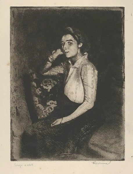 The Girl from Biarritz — Paul-Albert Besnard