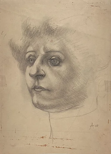 Untitled (woman's head)