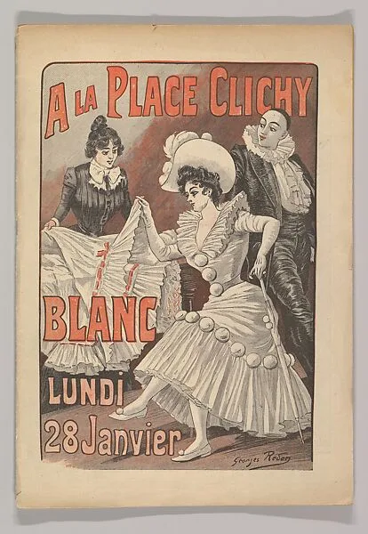Grands Magasins de la Place Clichy, Exposition Annuelle de Blanc — Georges Redon