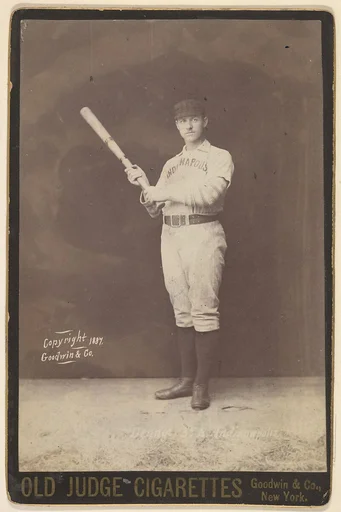 Jerry Denny, 3rd Base, Indianapolis, from the series Old Judge Cigarettes