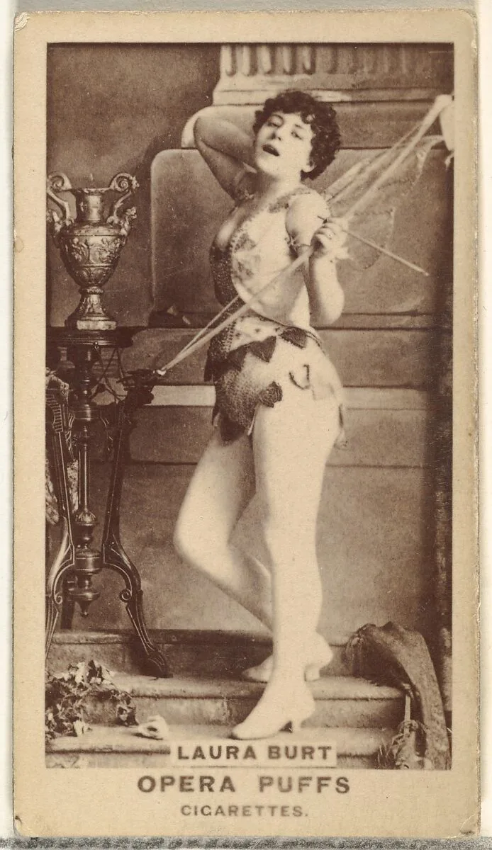 Laura Burt, from the Actors and Actresses series (N171) for Opera Puffs Cigarettes — Goodwin & Company