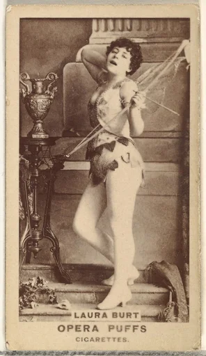 Laura Burt, from the Actors and Actresses series (N171) for Opera Puffs Cigarettes