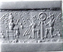 Cylinder seal and modern impression