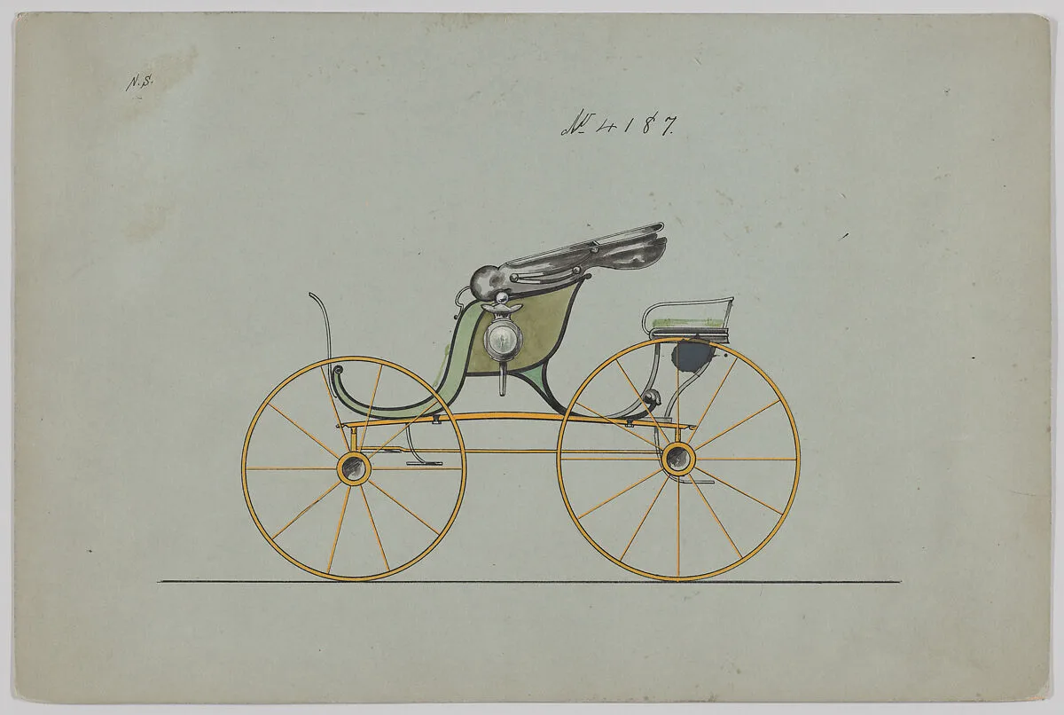 Design for Pony Phaeton, no. 4187 — Brewster & Co.|Herman Stahmer