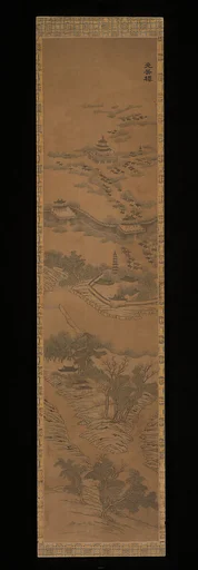 清 緙絲乾隆南巡宮苑圖|Scenic Sites in the Qianlong Emperor’s Southern Inspection Tour