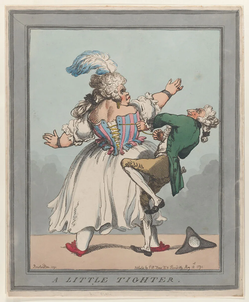 A Little Tighter — Thomas Rowlandson|S. W. Fores