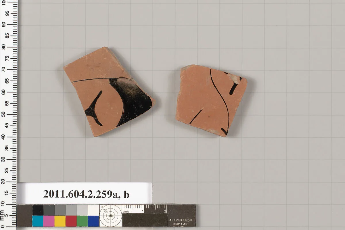Terracotta fragments of a stamnos (jar) — Unknown