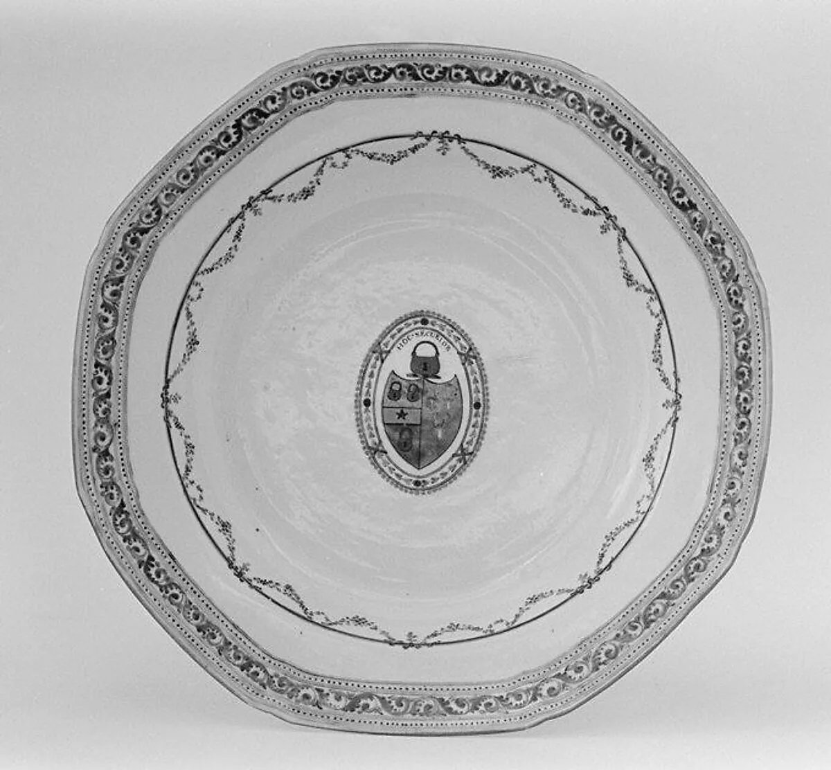 Soup plate (part of a service) — Unknown