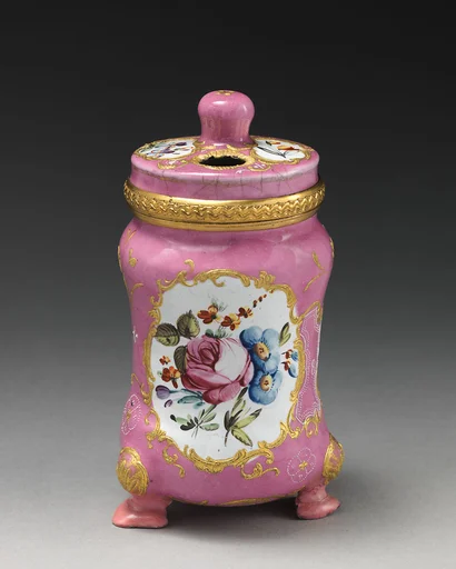 Mustard pot with cover