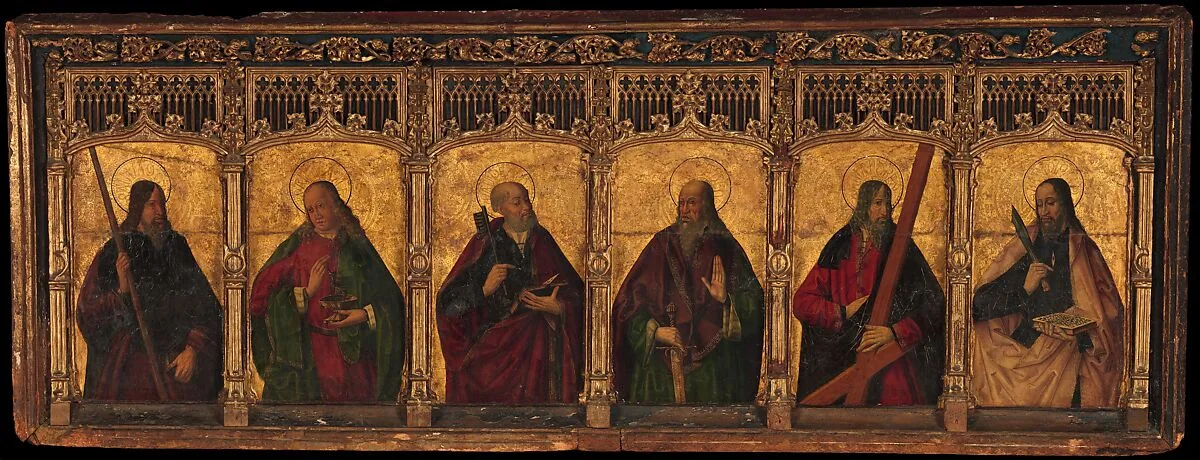 Six Apostles — Spanish (Oña) Painter