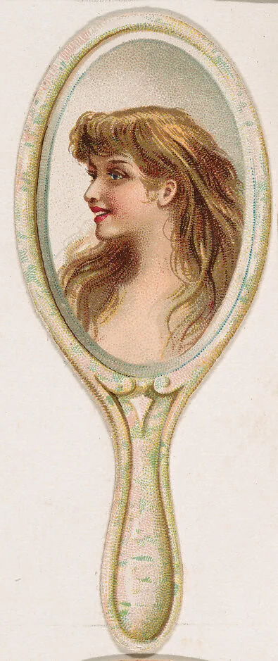Mirror, from the Novelties series (N228, Type 3) issued by Kinney Bros. — Kinney Brothers Tobacco Company