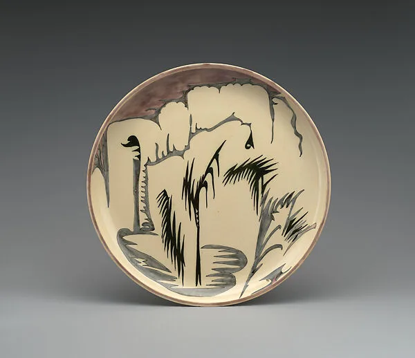 Wall plaque with reeds — Rozenburg Plateelfabriek|T.A.C. Colenbrander
