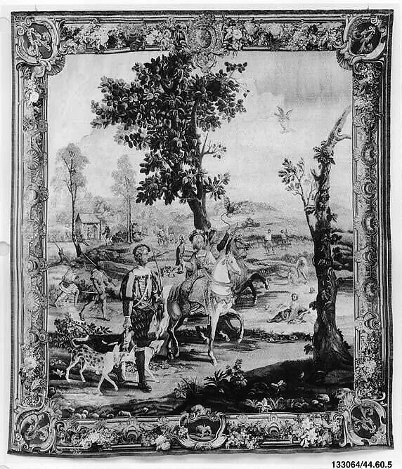 July from a set of The Months of Lucas — Manufacture Nationale des Gobelins|Michel Audran|Comte de Toulouse|Master of the Months of Lucas|Joseph Yvart|Charles Chastelain|Louis de Boulogne the Younger|Pierre Josse Perrot