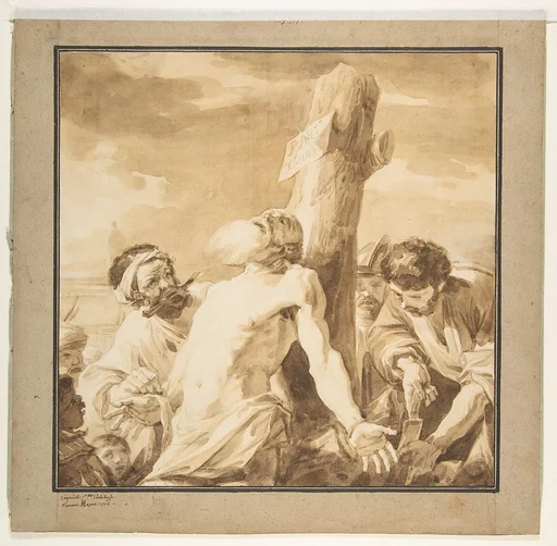 Martyrdom of St. Bartholomew, after Mattia Preti