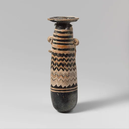 Glass alabastron (perfume bottle)