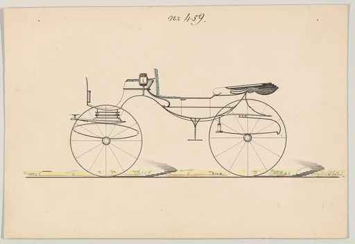 Design for Vis-à-vis/ Barouche, no. 459