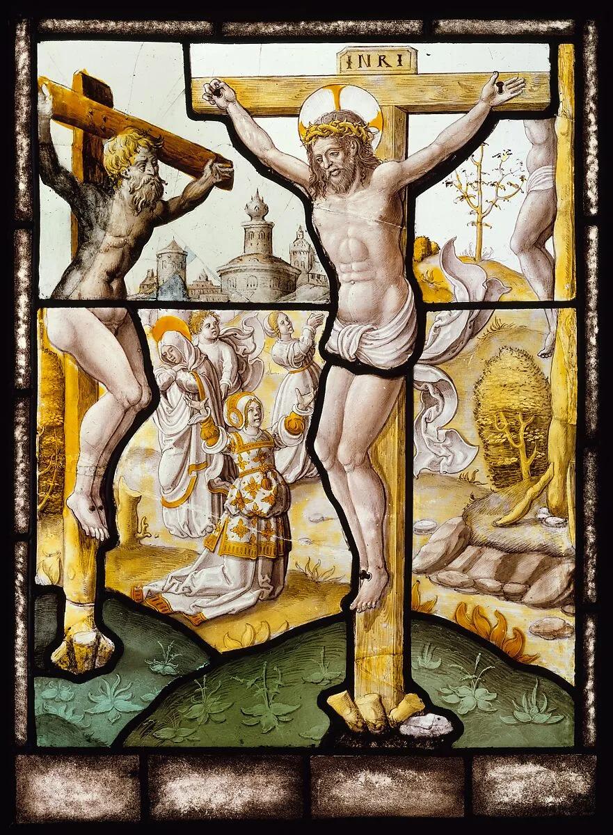 The Crucifixion (one of a set of 12 scenes from The Life of Christ) — Unknown