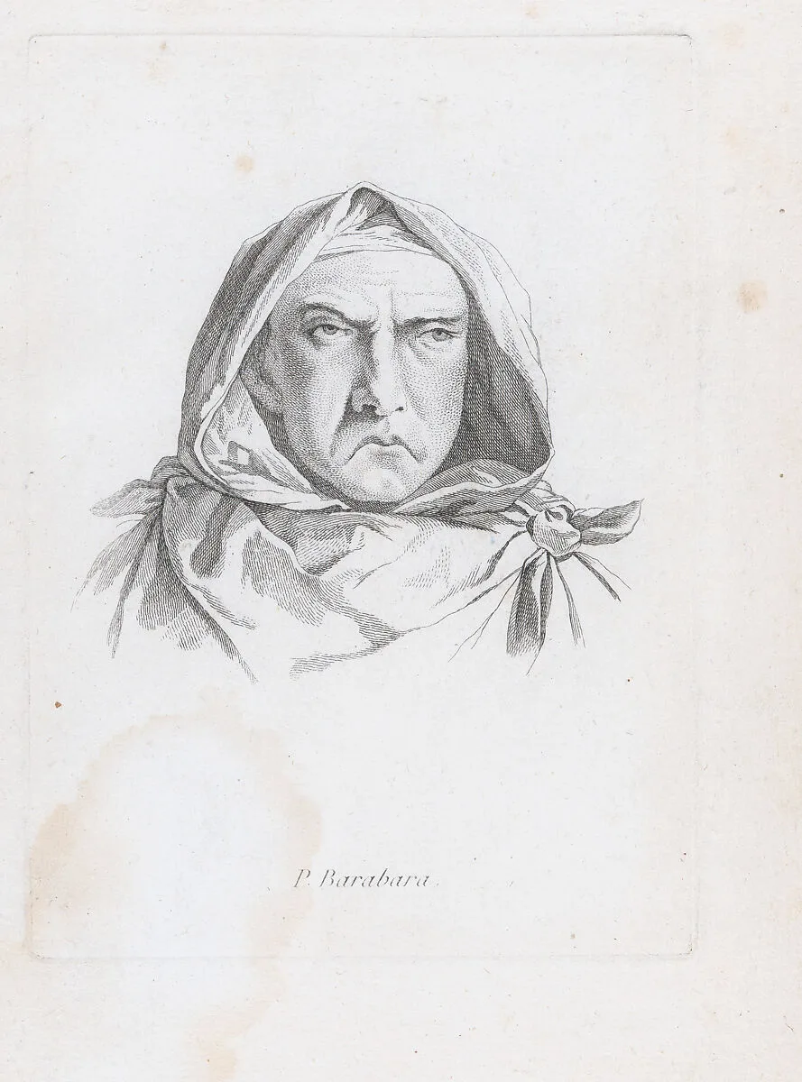 Portrait of P. Barabara — Guillaume Thiemet