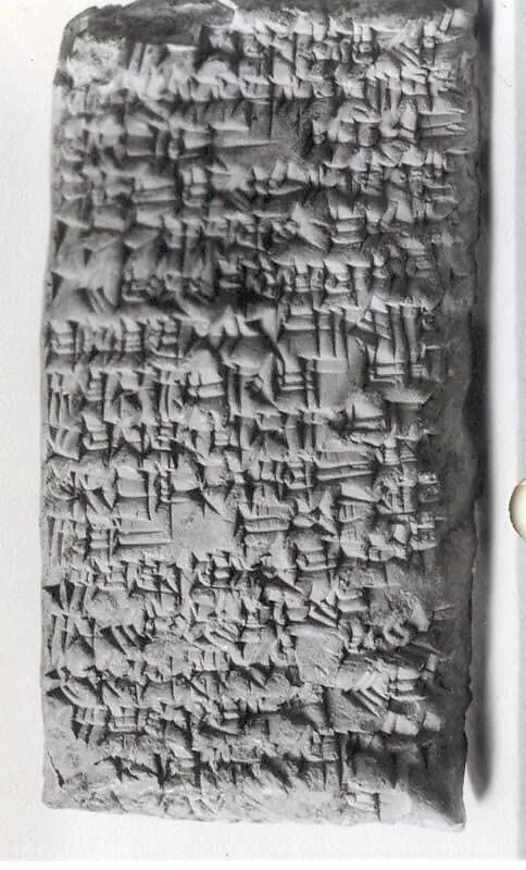 Cuneiform tablet: litigation — Unknown
