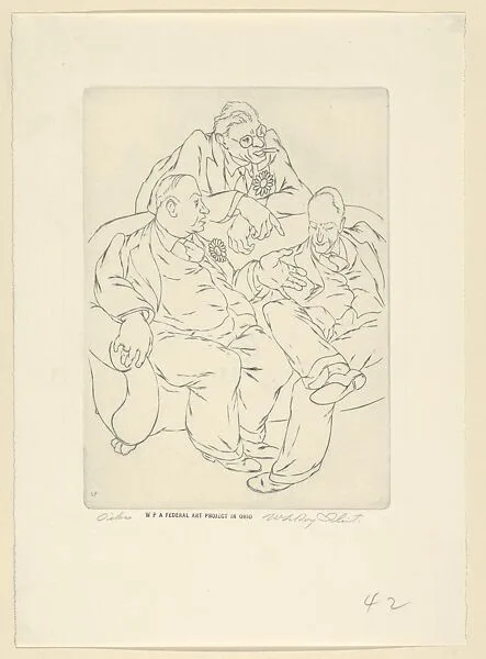Oilers — LeRoy Walter Flint|WPA