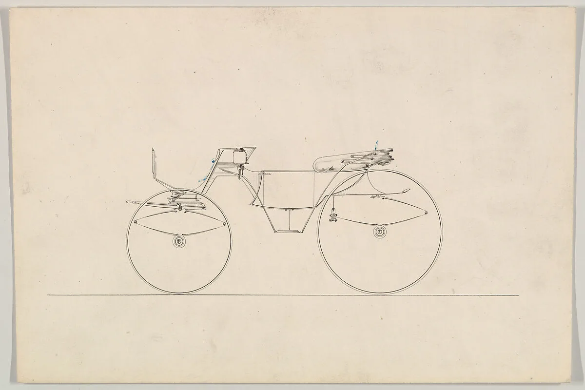 Design for Landaulet (unnumbered) — Brewster & Co.