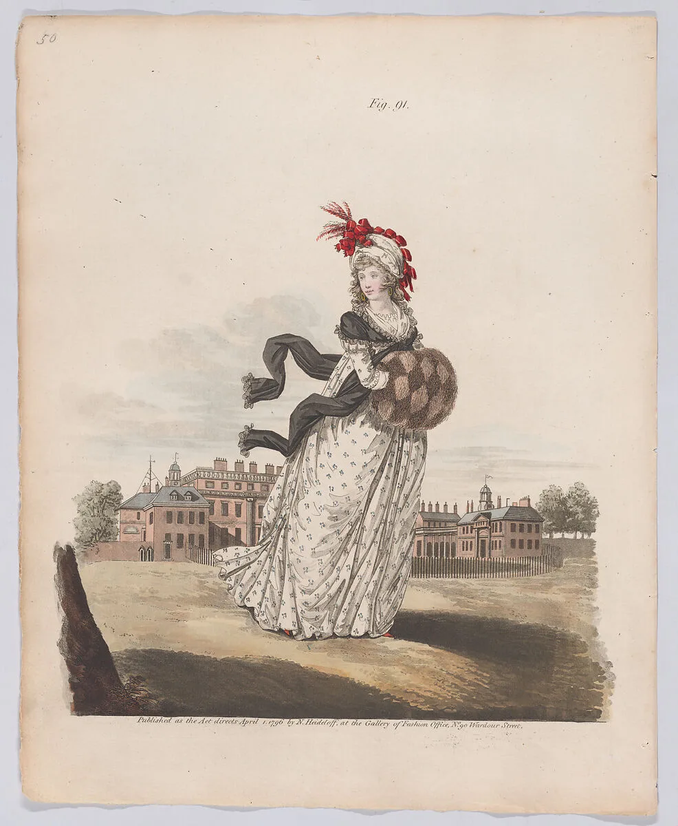 Gallery of Fashion, vol. III: April 1 1796 - March 1 1797 — Nicolaus Heideloff