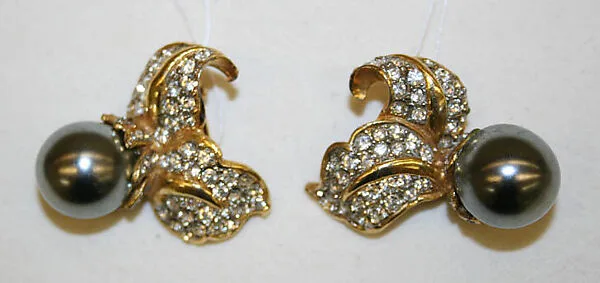 Evening earrings — Kenneth Jay Lane