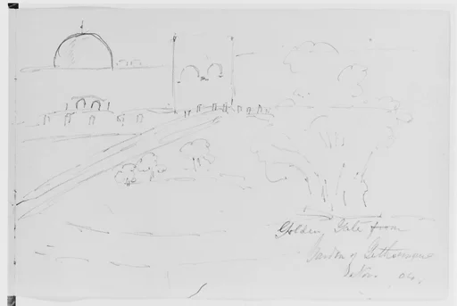 Golden Gate, 1904 (from Sketchbook)