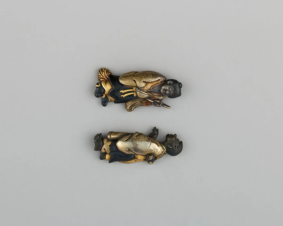 Pair of Sword-Grip Ornaments (Menuki) — Unknown
