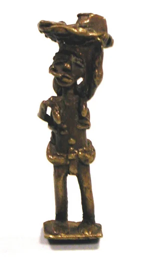 Gold Weight: Mother and Child