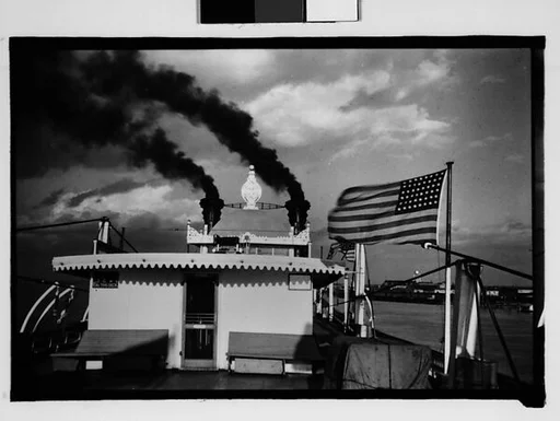 [Upper Deck of Steamboat "Capitol", New Orleans, Louisiana]