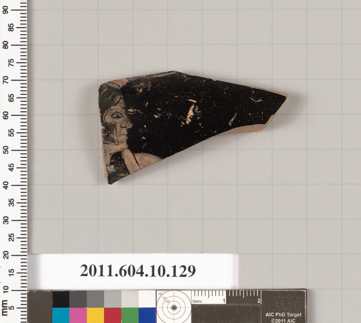 Terracotta fragment of a closed shape — Unknown