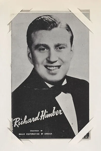 Richard Himber from Mutoscope Music Corporation of America series (W409) — International Mutoscope Reel Company
