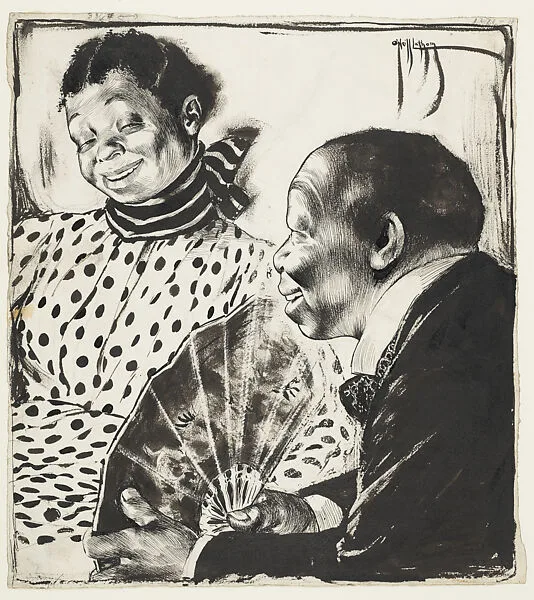 A Black Man and Woman — Rose Cecil Latham O'Neill