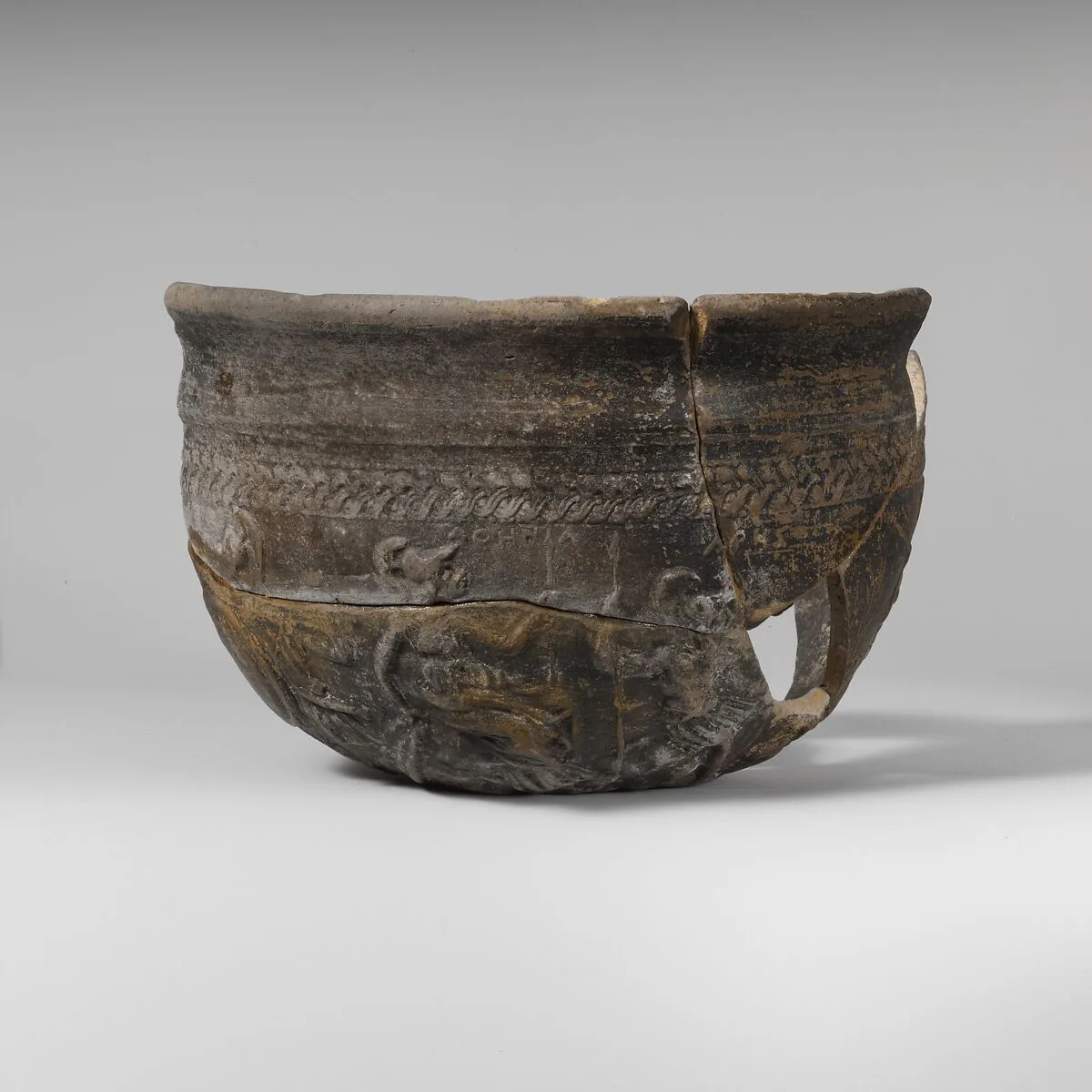 Megarian bowl, fragmentary — Unknown