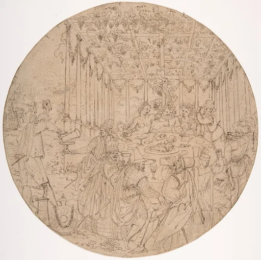 Banquet in an Arbor