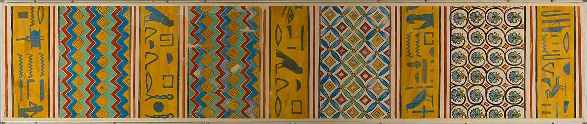 Ceiling Decoration, Tomb of Tjay — Charles K. Wilkinson