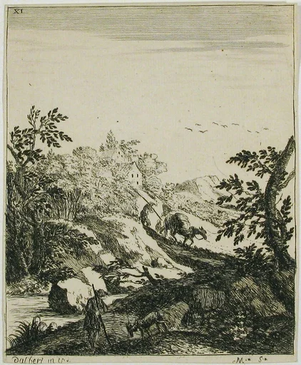 Landscape with a Goatherd and a Drover
